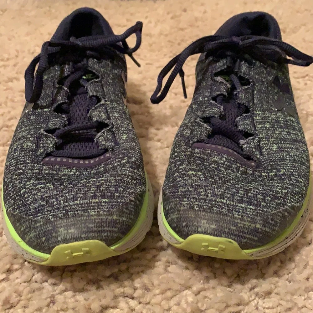 UnderArmour Bandit 3 Blue Running /Tennis Shoes - Kids / Youth